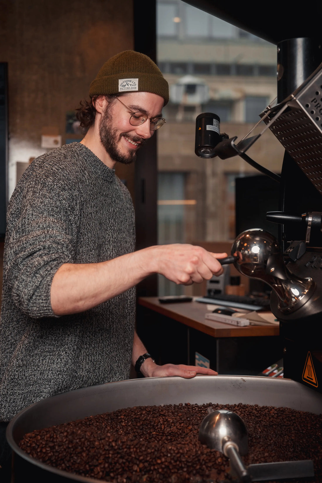Florian, Head of Roastery der Rubiac Rösterei Bremen